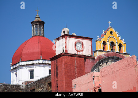 La Parroquia de Nuestra Senora de Guadalupe, Our Lady of Guadalupe Church, Cuernavaca, Morelos State, Mexiko Stockfoto