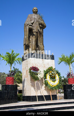 Benito Juarez Denkmal, Zocalo, Acapulco, Bundesstaat Guerrero, Mexiko Stockfoto