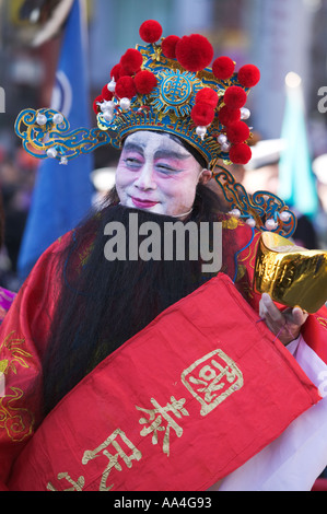 Chinatown Parade Vancouver BC Kanada Jahr des Hahnes 2005 Stockfoto