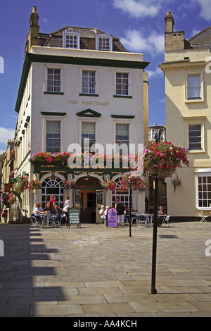 Die Huntsman Inn Bad North East Somerset England UK Stockfoto