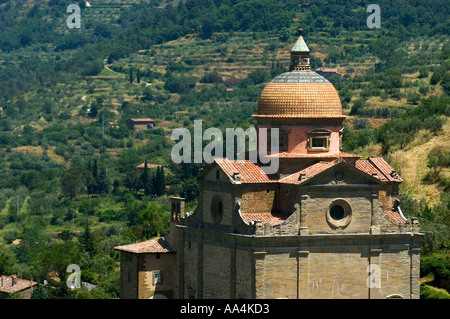 Tuscany Italien Cortona Toscana Europa Stockfoto