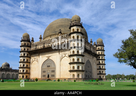 Gol Gumbaz Grab von Mohammed Adil Shah II Karnataka in Indien Stockfoto