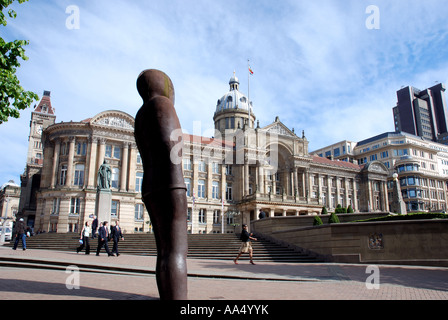 Victoria Square und Rathaus, Birmingham, West Midlands, England, UK Stockfoto