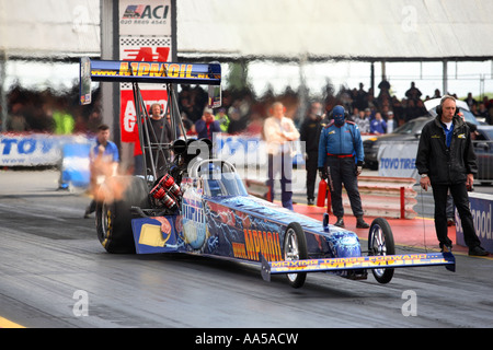 Top Fuel dragster Stockfoto