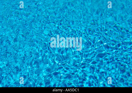 Poolwasser Stockfoto