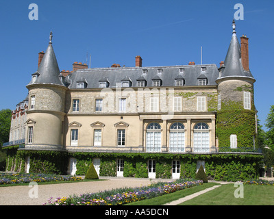 Schloss Rambouillet Yvelines bei Paris Frankreich Stockfoto