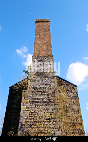 Kornische Pumpenhaus an Scotts Grube eröffnet eine alte Zeche am Llansamlet in der Nähe von Swansea South Wales UK 1770er Jahren 1840er Jahren geschlossen Stockfoto