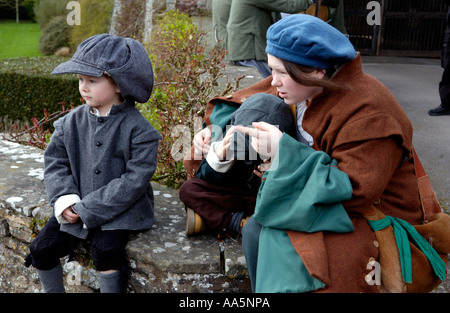 Englischer Bürgerkrieg Sealed Knot Gesellschaft montieren für eine Veranstaltung in Berkeley Gloucestershire England UK Stockfoto