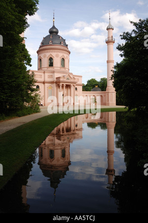 Moschee aus dem Schwetzinger Schloss in Schwetzingen, Deutschland Stockfoto