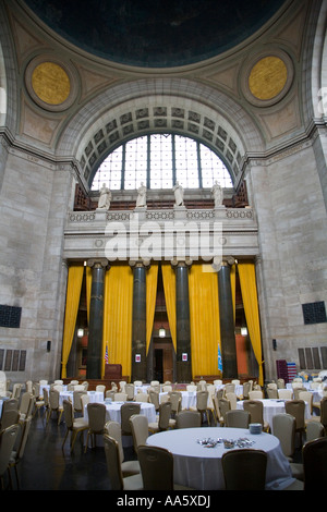 Innere des Low Memorial Library an der Columbia University Stockfoto