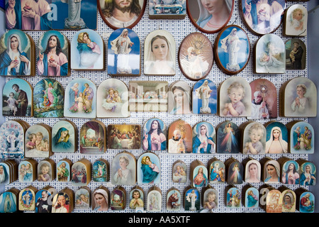 Souvenirs aus Medjugorje, wo die Virgen Holly Marry Apeard viele hat Male Botschaften des Friedens Bosnien und Herzegowina Stockfoto