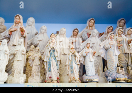 Souvenirs aus Medjugorje, wo die Virgen Holly Marry Apeard viele hat Male Botschaften des Friedens Bosnien und Herzegowina Stockfoto