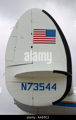 Super Constellation C-121 Tail Stockfoto