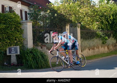 Radrennen Sie Buire au Bois-Pas-De-Calais Stockfoto