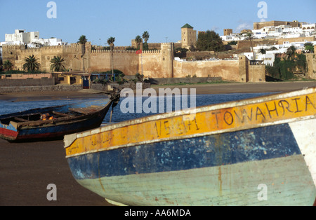 Oued Bou Regreg - Rabat, Marokko Stockfoto