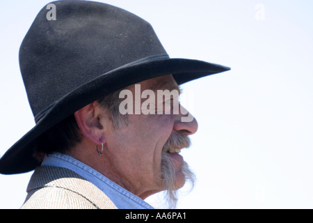 Rodeo, Alberta, Kanada, die Zuschauer Stockfoto