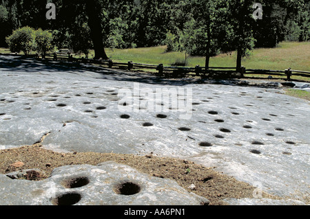 Elk240 1510 California Motherlode Vulkan indische Schleifen Rock State Historic Park Stockfoto