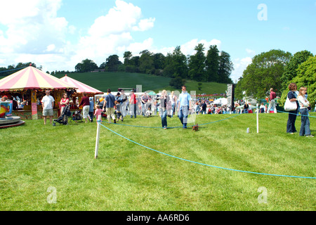 Große Landschaft Basar oder Flohmarkt Stockfoto