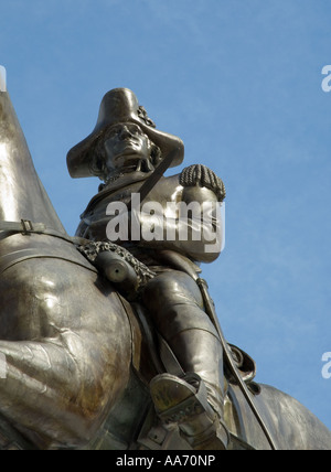 Statue von George Washington in Boston Public Garden Stockfoto