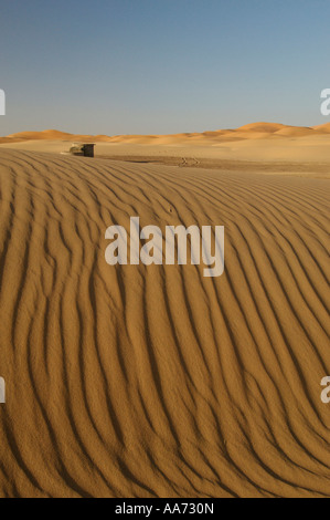 Sahara Wüste Erg Chebbi Marokko Nordafrika Stockfoto