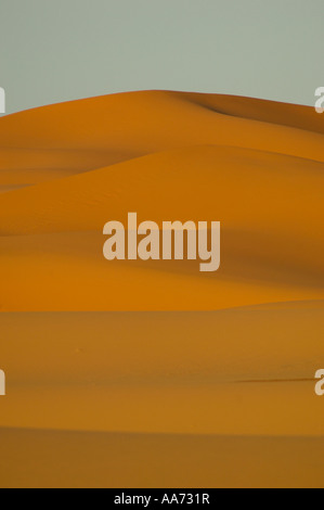 Sahara Wüste Sanddünen Erg Chebbi Marokko Nordafrika Stockfoto