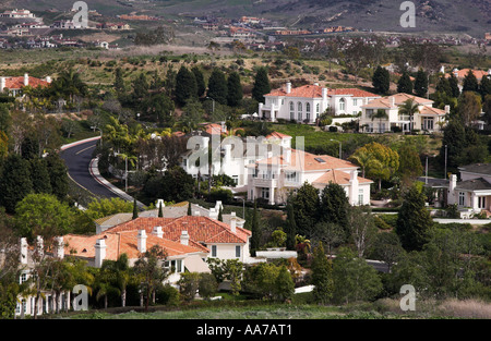 Neue Villen errichtet in Turtle Rock Nachbarschaft, Irvine, CA, geplant die größte Gemeinde in den USA Stockfoto