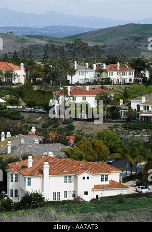 Neue Villen errichtet in Turtle Rock Nachbarschaft, Irvine, CA, geplant die größte Gemeinde in den USA Stockfoto