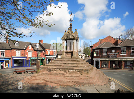 Das Kreuz in Lymm, Cheshire, England, UK Stockfoto