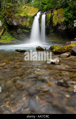 Eisen Creek Wasserfälle Stockfoto