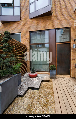 Haus Boundary Road West London anzeigen Stockfoto