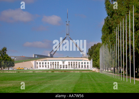 Australien, Australian Capitol Territory, New South Wales, Australia, Canberra, neue Houses of Parliament Stockfoto