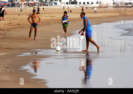 Strand von Agadir Marokko Stockfoto