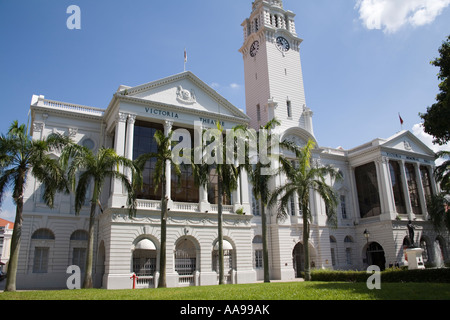 Singapur Asien kann das Victoria Theatre und Memorial Hall erbaut 1862 als Rathaus Stockfoto