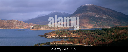 Loch Shieldaig, Schottland Stockfoto