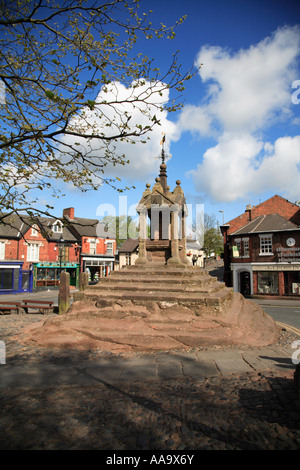 Das Kreuz in Lymm, Cheshire, UK Stockfoto