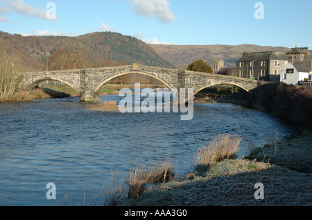 Llanwrst in den Snowdonia National Park, North Wales, UK Stockfoto