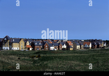 Ravenswood Wohnsiedlung, Nacton, Ipswich, Suffolk, UK. Stockfoto