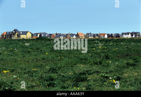 Ravenswood Wohnsiedlung, Nacton, Ipswich, Suffolk, UK. Stockfoto