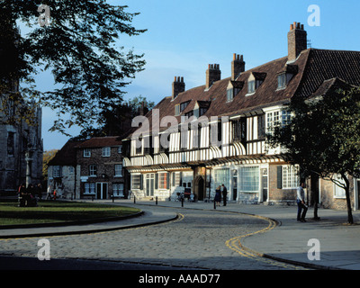 Malerischen St William College, College Street, City of York, North Yorkshire, England, UK. Stockfoto