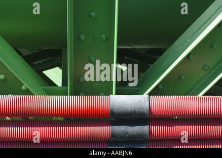 Brückenbau Stockfoto