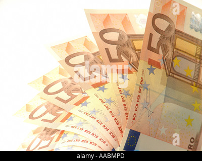 50 Euro-banknote Stockfoto