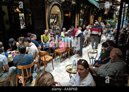 Fishawi Kaffeehaus, Khan al-Khalili, Kairo, Ägypten Stockfoto