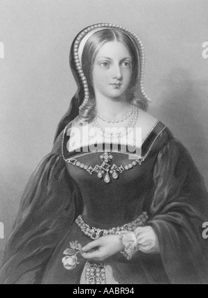 Lady Jane Grey, aka Lady Jane Dudley, 1537 - 1554. Titular der englischen Königin für neun Tage 1553. Stockfoto