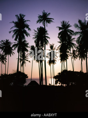 Sonnenuntergang Krabi Thailand Stockfoto