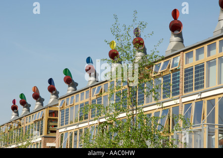 Beddington Zero Energy Development, London Stockfoto