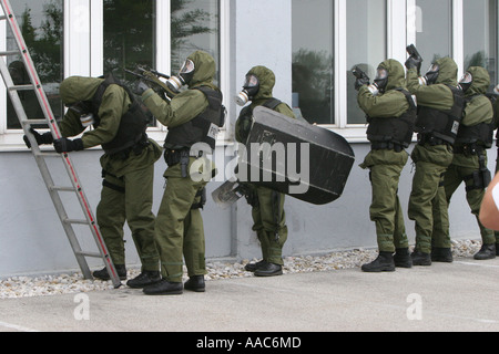 Beschäftigung von Cobra (österreichischen anti-Terror-Einheit) Stockfoto