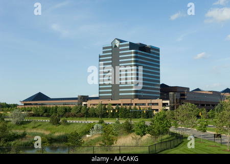Hauptsitz von Chrysler LLC und Technologiezentrum in Auburn Hills, Michigan USA Stockfoto