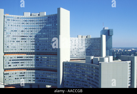UNO-City in Wien Stockfoto