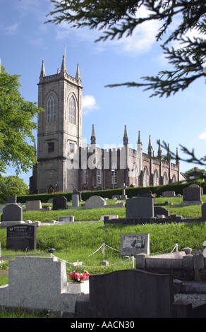 Markus Kirche von Irland und Friedhof in Armagh Stadt Stockfoto