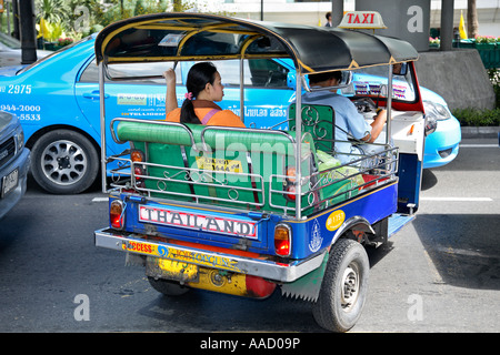 Tuk-Tuk-Taxi Bangkok Thailand Stockfoto